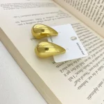 گوشواره استیل طرح قطره