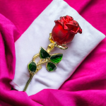 سنجاق سینه مدل گل رز