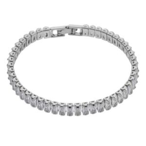 دستبند تنیسی طرح جواهر