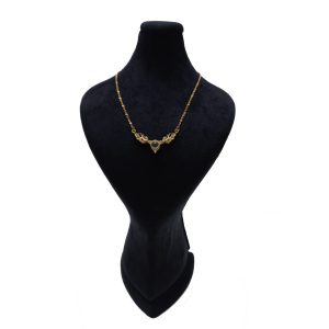 گردنبند زنانه دوستت دارم به صد زبان دنیا طرح شاخ گوزن