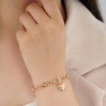 دستبند زنانه ژوپینگ مدل قلب