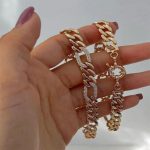 دستبند کارتیر نگین دار زنانه3