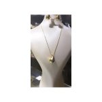 گردنبند استیل طرح قطره