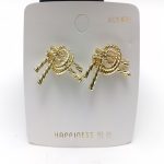 گوشواره رادیوم طرح گره