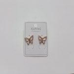 گوشواره ژوپینگ طرح پروانه