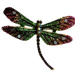 گل سینه مدل سنجاقک کد ZGS02