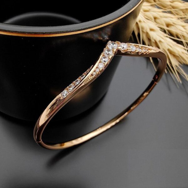 دستبند النگویی زنانه ژوپینگ مجلسی کد ZD021