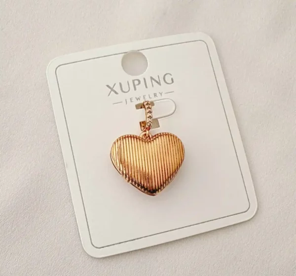 آویز گردنبند زنانه ژوپینگ مدل قلب باز شو کد ZG1019
