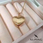 آویز گردنبند زنانه ژوپینگ مدل قلب باز شو کد ZG1019