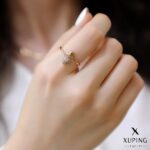 انگشتر زنانه ژوپینگ مدل قلب کد ZA05