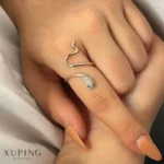 انگشتر مار نگین دار ژوپینگ کد ZA06 - Image 5