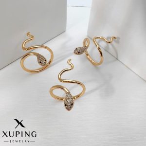 انگشتر مار نگین دار ژوپینگ کد ZA06 2