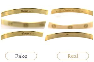 تشخیص دستبند کارتیه LOVE اصل