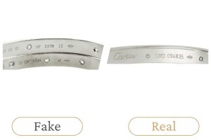 تشخیص دستبند کارتیه LOVE اصل