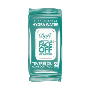 دستمال مرطوب درب دار دافی مدل HYDRA WATER بسته 55 عددی