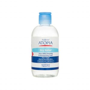 تونیک بسیار ملایم صورت و اطراف چشم آردن سری Atopia مدل Dry Relief حجم 250 میلی لیتر